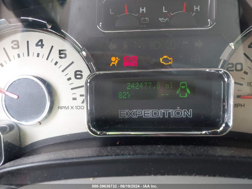 2012 Ford Expedition El Xlt VIN: 1FMJK1H57CEF00745 Lot: 39636732