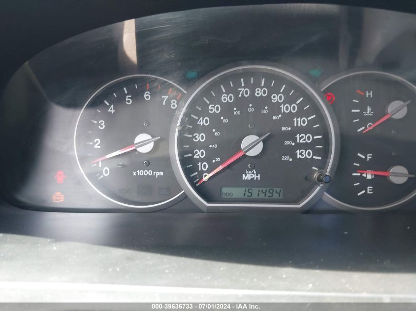 2005 Kia Sedona Ex/Lx VIN: KNDUP131156648880 Lot: 39636733