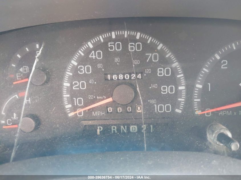 1998 Ford F-150 Lariat/Xl/Xlt VIN: 1FTZX07W6WKB46266 Lot: 39636754