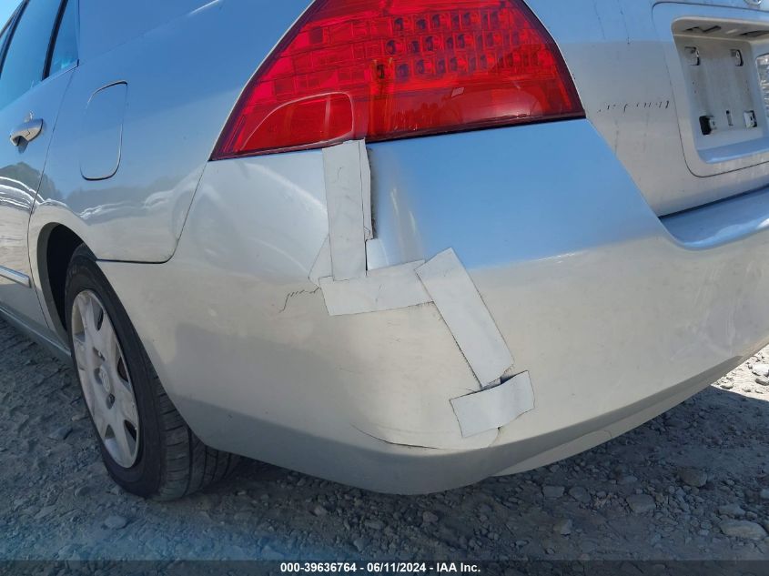 2006 Honda Accord 2.4 Lx VIN: 1HGCM56406A163647 Lot: 39636764