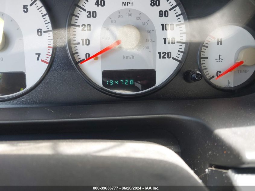 2005 Dodge Stratus Sxt VIN: 1B3EL46X75N577631 Lot: 39636777