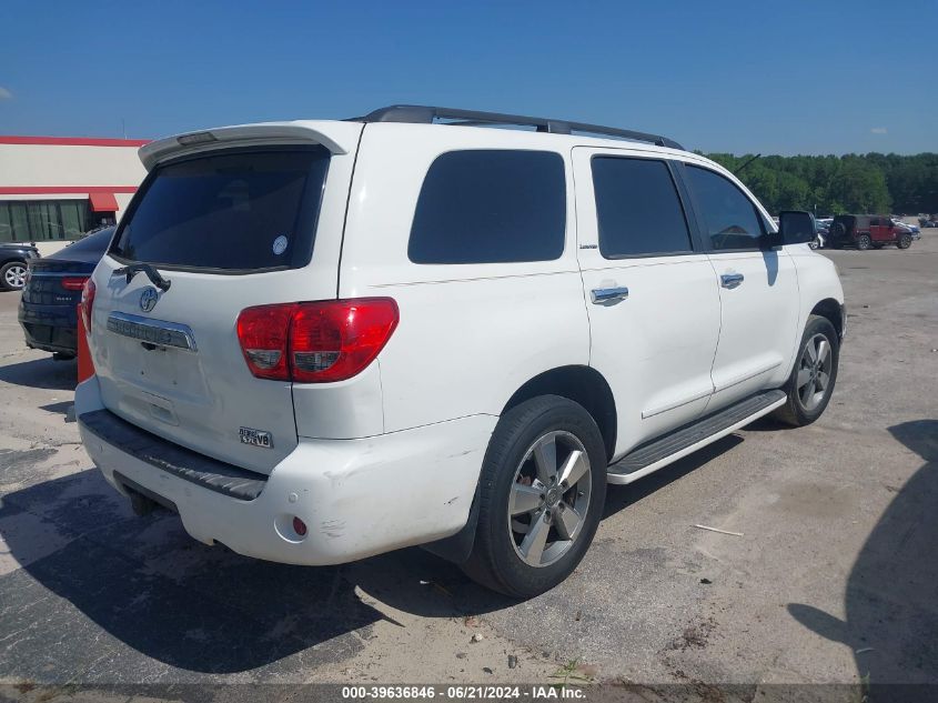 2008 Toyota Sequoia Limited 5.7L V8 VIN: 5TDZY68AX8S008583 Lot: 39636846