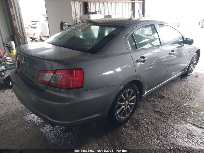 2009 Mitsubishi Galant Es/Sport Edition VIN: 4A3AB36F99E043664 Lot: 39636862