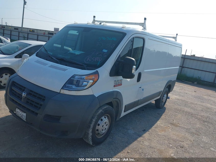 2015 RAM PROMASTER 1500 LOW ROOF - 3C6TRVAG8FE507425