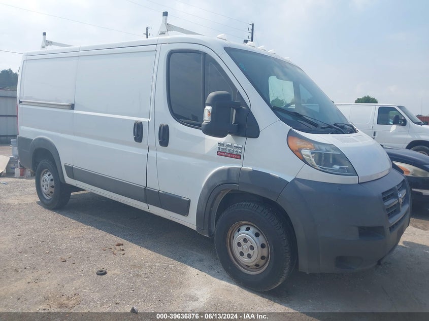 2015 Ram Promaster 1500 Low Roof VIN: 3C6TRVAG8FE507425 Lot: 39636876