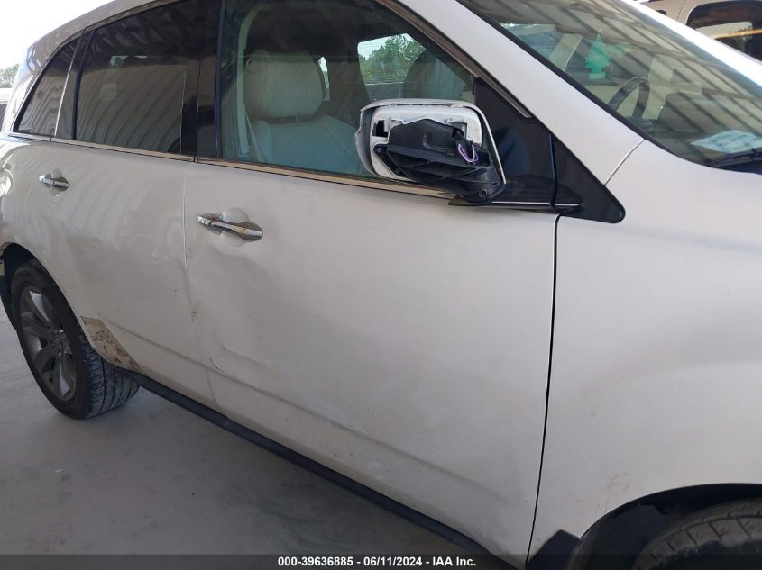 2011 Acura Mdx Advance Package VIN: 2HNYD2H50BH511283 Lot: 39636885