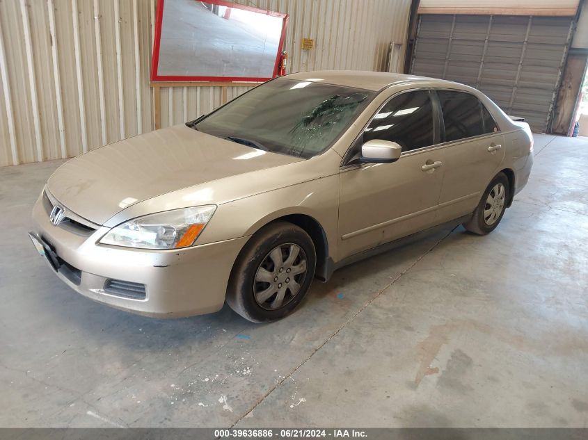 2006 Honda Accord 2.4 Lx VIN: 1HGCM56406A005633 Lot: 39636886