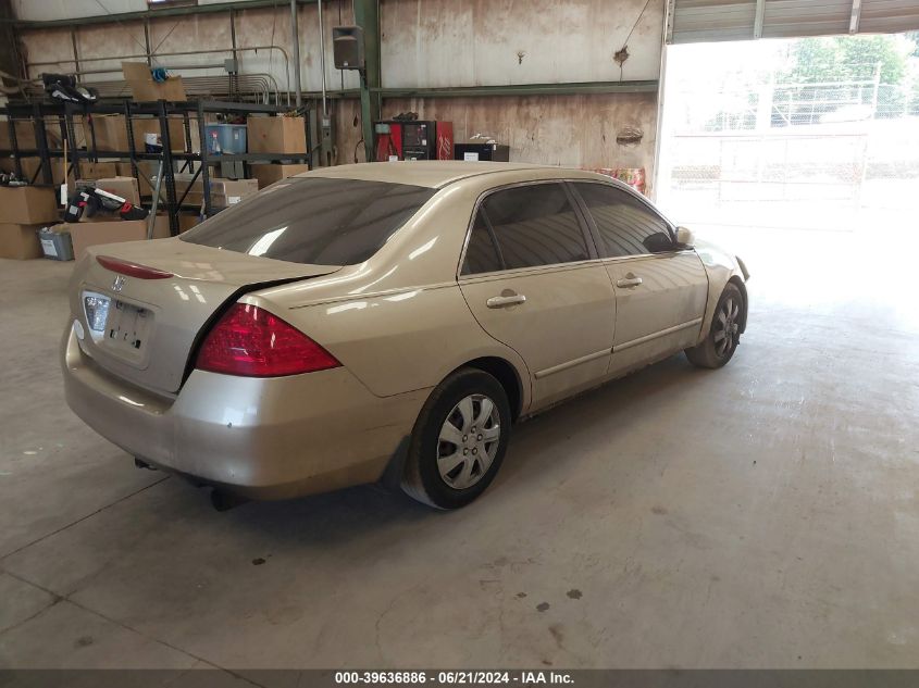 2006 Honda Accord 2.4 Lx VIN: 1HGCM56406A005633 Lot: 39636886