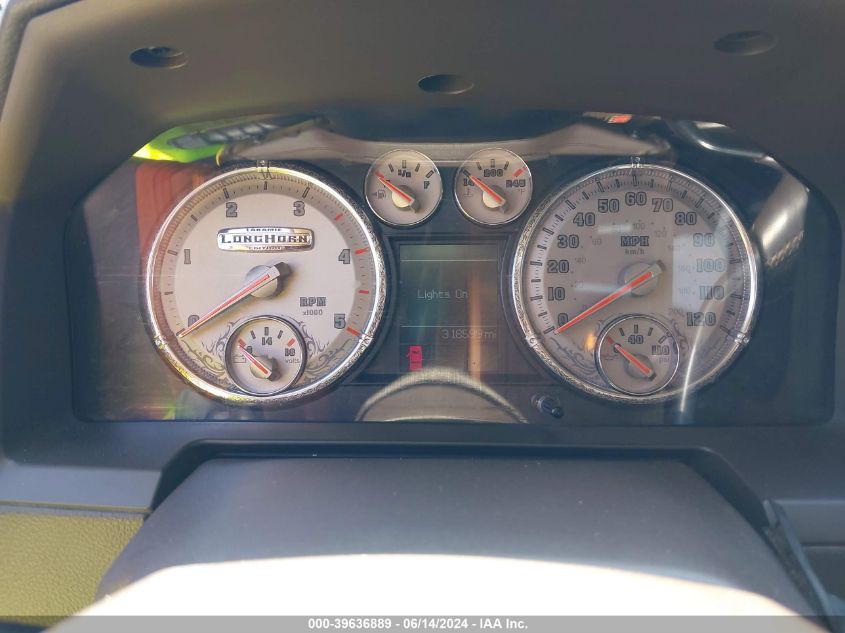 2011 Ram Ram 2500 Laramie Longhorn VIN: 3D7TP2HL2BG628388 Lot: 39636889