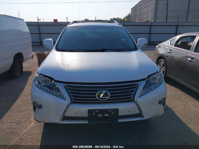 2013 Lexus Rx 350 VIN: 2T2ZK1BA4DC112918 Lot: 39636896