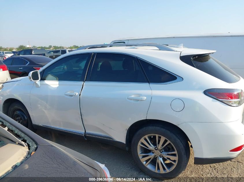 2013 Lexus Rx 350 VIN: 2T2ZK1BA4DC112918 Lot: 39636896