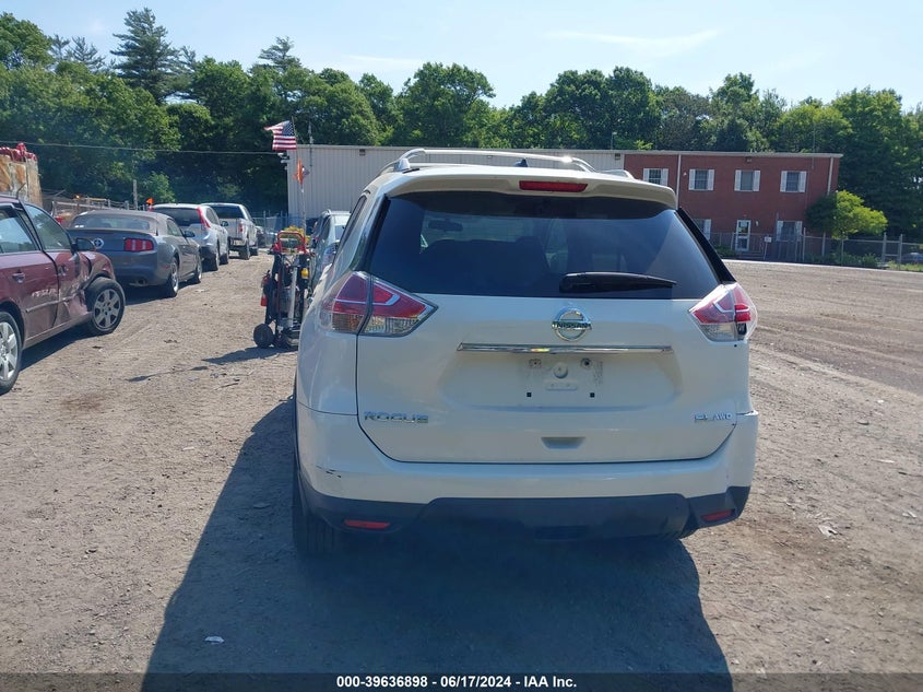2015 Nissan Rogue Sl VIN: 5N1AT2MV2FC87432 Lot: 39636898