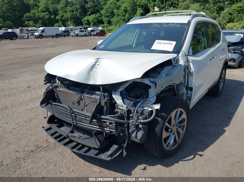 2015 Nissan Rogue Sl VIN: 5N1AT2MV2FC87432 Lot: 39636898
