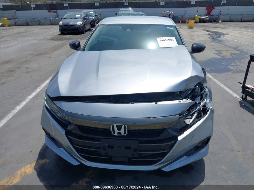 2021 Honda Accord Sport Special Edition VIN: 1HGCV1F41MA069084 Lot: 39636903