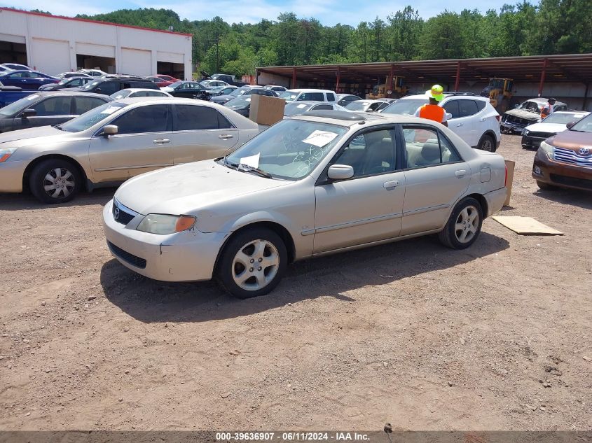 2002 Mazda Protege Dx/Es/Lx VIN: JM1BJ225820529502 Lot: 39636907