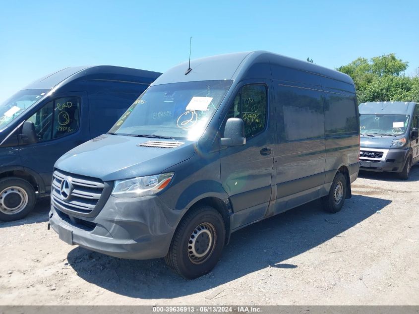 2019 Mercedes-Benz Sprinter 2500 High Roof V6/Standard Roof V6 VIN: WD4PF0CD8KT004414 Lot: 39636913