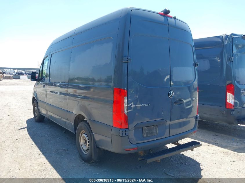 2019 Mercedes-Benz Sprinter 2500 High Roof V6/Standard Roof V6 VIN: WD4PF0CD8KT004414 Lot: 39636913