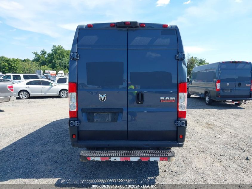 2019 Ram Promaster 3500 Cargo Van High Roof 159 Wb Ext VIN: 3C6URVJG4KE543692 Lot: 39636918