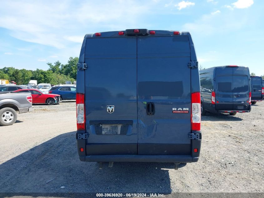 2019 Ram Promaster 3500 Cargo Van High Roof 159 Wb Ext VIN: 3C6URVJG3KE560211 Lot: 39636920