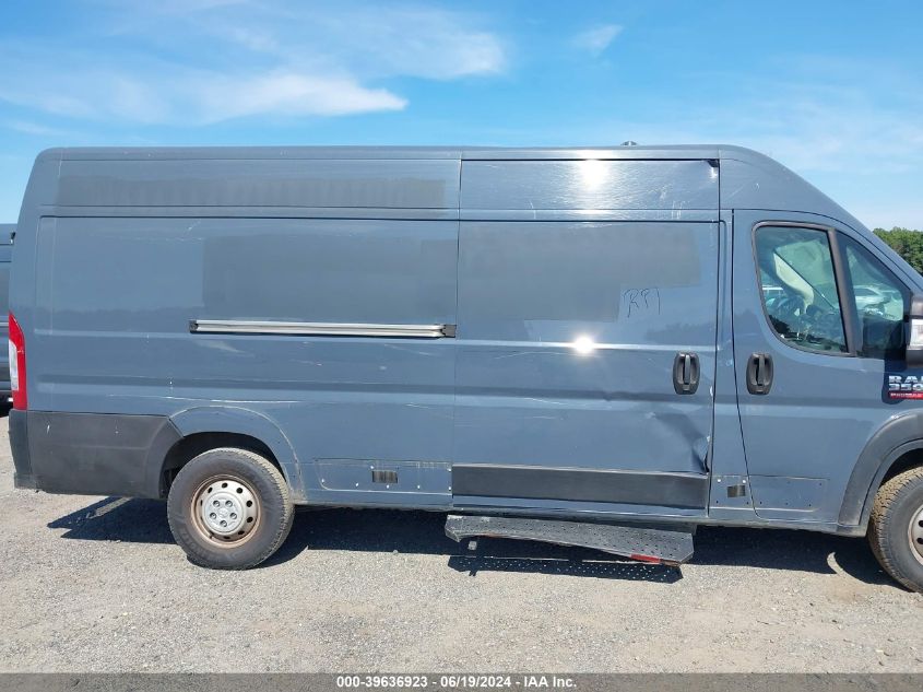 2020 Ram Promaster 3500 Cargo Van High Roof 159 Wb Ext VIN: 3C6URVJG6LE108769 Lot: 39636923