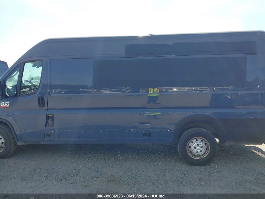 2020 Ram Promaster 3500 Cargo Van High Roof 159 Wb Ext VIN: 3C6URVJG6LE108769 Lot: 39636923