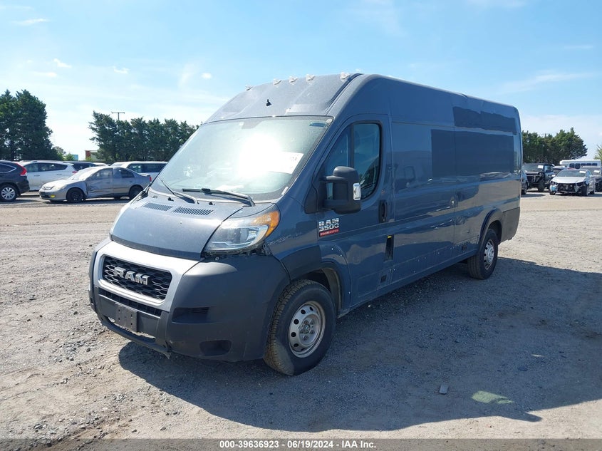 2020 Ram Promaster 3500 Cargo Van High Roof 159 Wb Ext VIN: 3C6URVJG6LE108769 Lot: 39636923