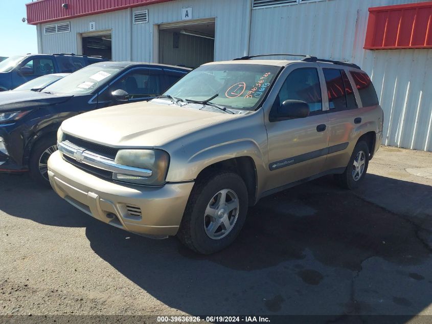 2004 Chevrolet Trailblazer Ls VIN: 1GNDT13S842410302 Lot: 39636926