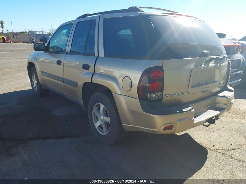 2004 Chevrolet Trailblazer Ls VIN: 1GNDT13S842410302 Lot: 39636926