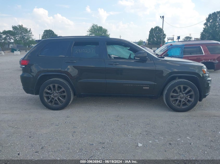 2016 Jeep Grand Cherokee Limited 75Th Anniversary VIN: 1C4RJFBG2GC470833 Lot: 39636942