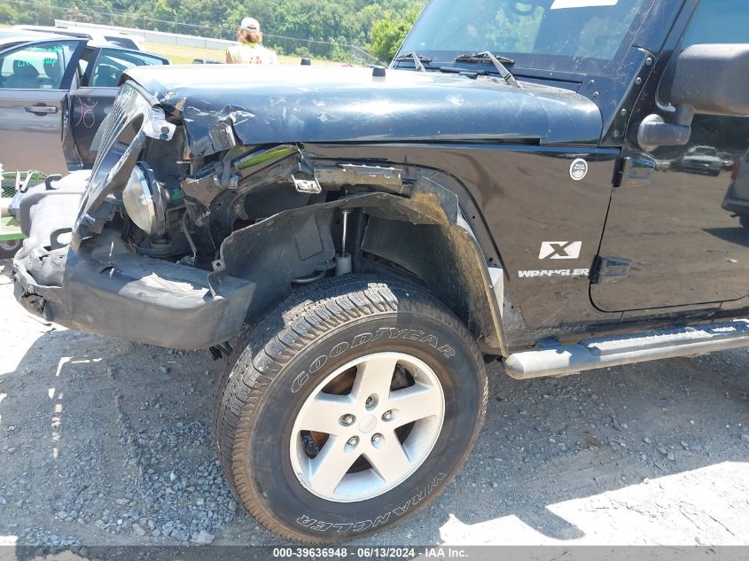2009 Jeep Wrangler X VIN: 1J4FA24189L711098 Lot: 39636948