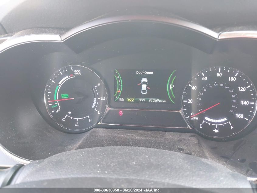 2012 Kia Optima Hybrid Ex VIN: KNAGM4AD4C5030165 Lot: 39636958