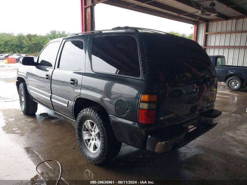 2005 Chevrolet Tahoe Ls VIN: 1GNEC13T65R248580 Lot: 39636961