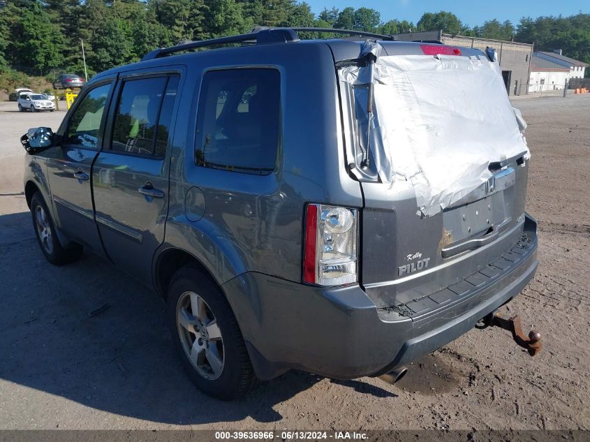 2010 Honda Pilot Ex-L VIN: 5FNYF4H56AB026145 Lot: 39636966