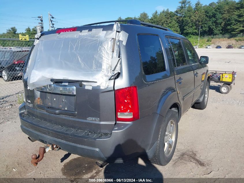 2010 Honda Pilot Ex-L VIN: 5FNYF4H56AB026145 Lot: 39636966