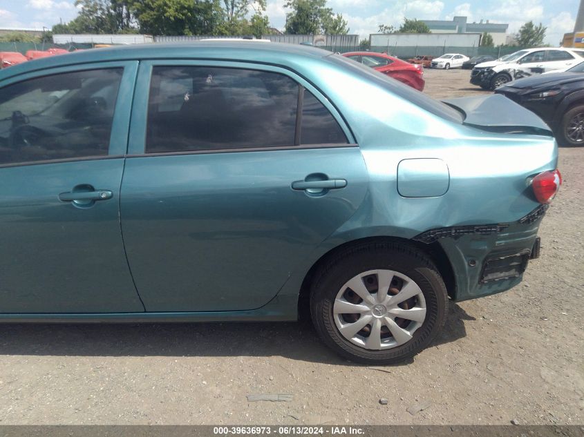 2010 Toyota Corolla Le VIN: JTDBU4EE9A9099522 Lot: 39636973