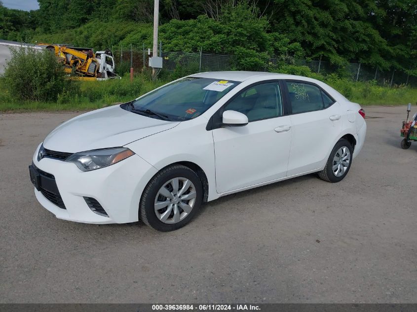 2T1BURHE3GC535759 | 2016 TOYOTA COROLLA