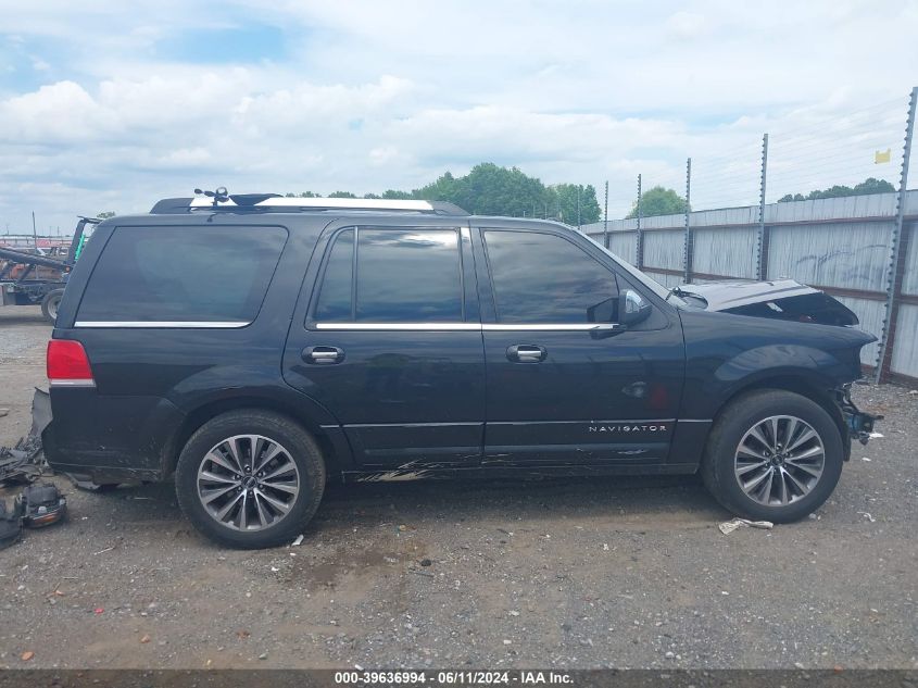 2015 Lincoln Navigator VIN: 5LMJJ2HT2FEJ01900 Lot: 39636994