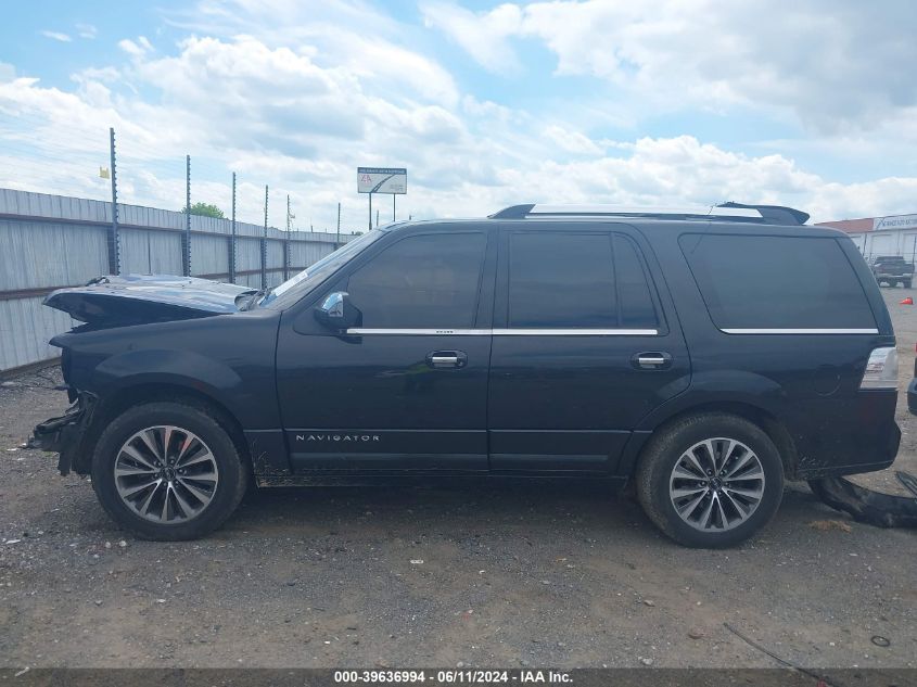 2015 Lincoln Navigator VIN: 5LMJJ2HT2FEJ01900 Lot: 39636994