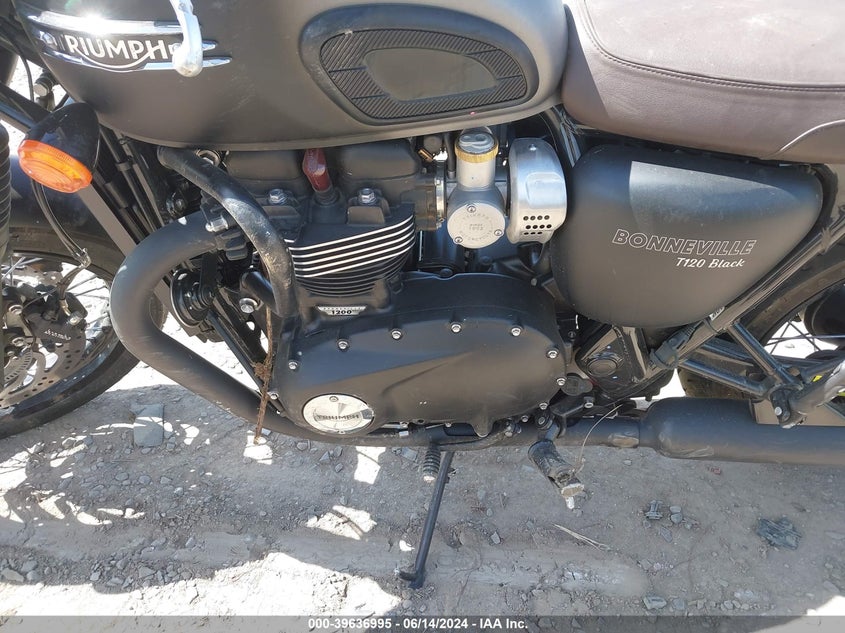 2024 TRIUMPH MOTORCYCLE BONNEVILLE T120/BLACK - SMTD40HL1RTBS6324