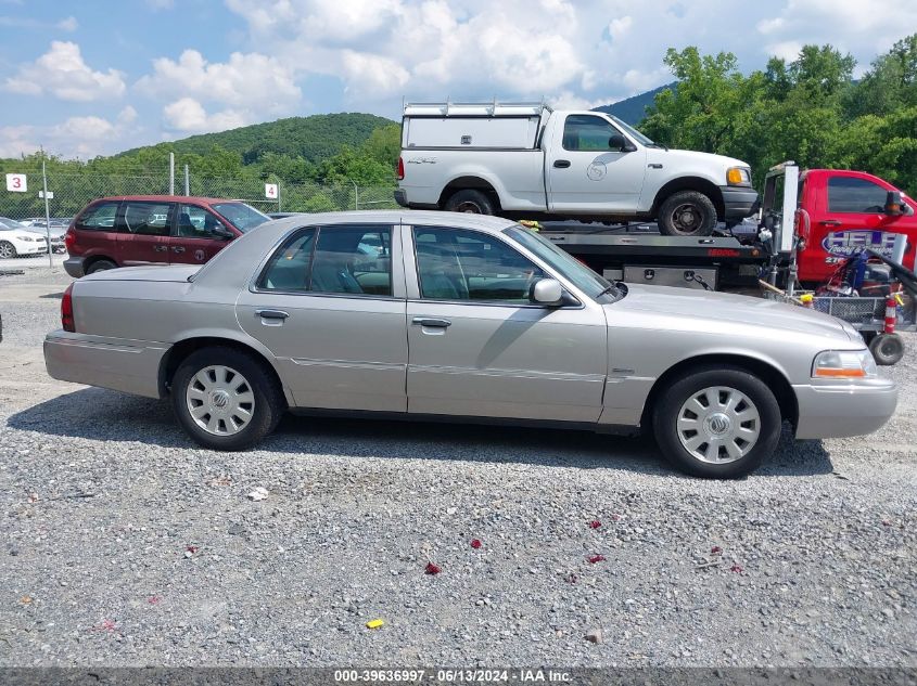 2004 Mercury Grand Marquis Ls VIN: 2MEHM75W74X695127 Lot: 39636997