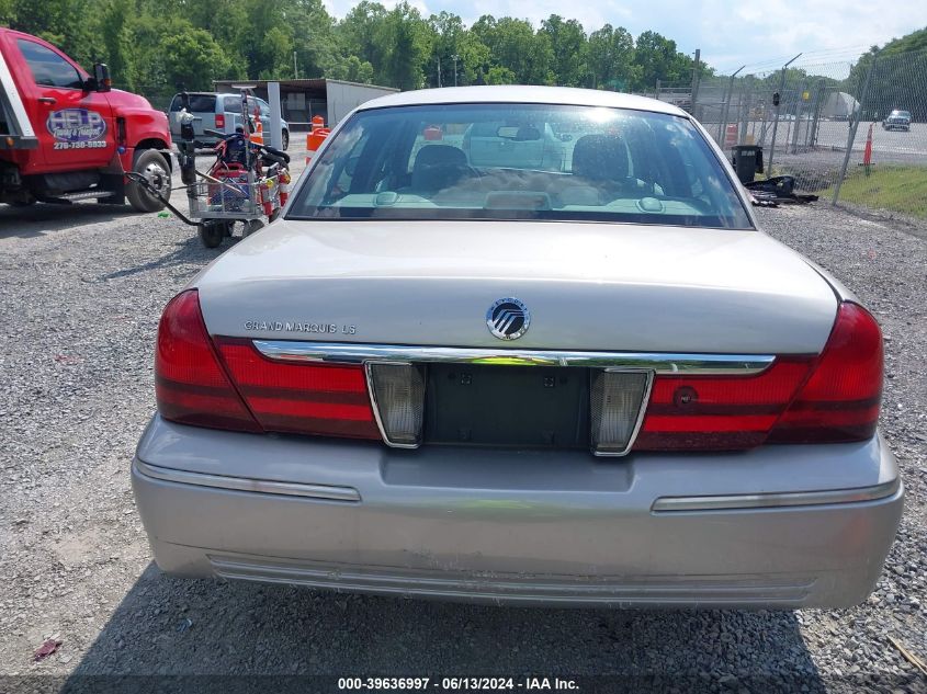 2004 Mercury Grand Marquis Ls VIN: 2MEHM75W74X695127 Lot: 39636997