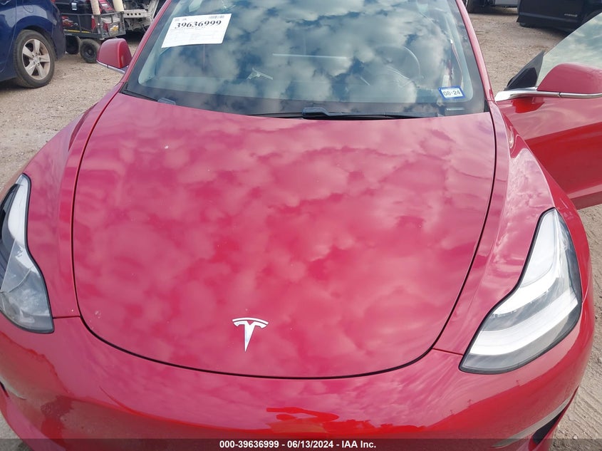 VIN 5YJ3E1EB5KF496674 2019 TESLA MODEL 3