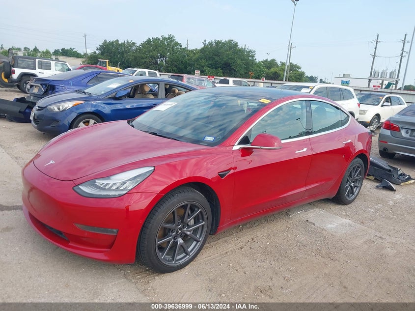 VIN 5YJ3E1EB5KF496674 2019 TESLA MODEL 3