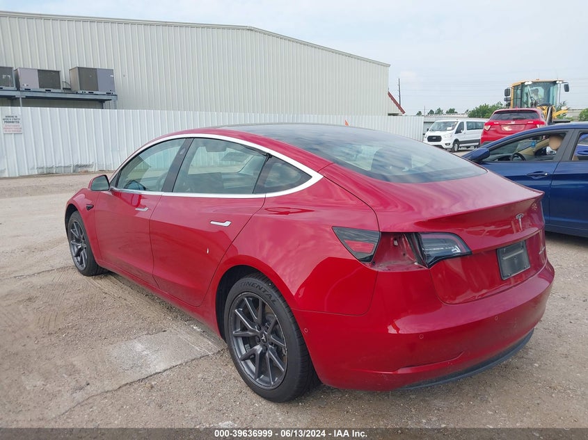 VIN 5YJ3E1EB5KF496674 2019 TESLA MODEL 3