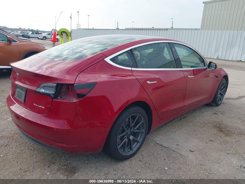 VIN 5YJ3E1EB5KF496674 2019 TESLA MODEL 3