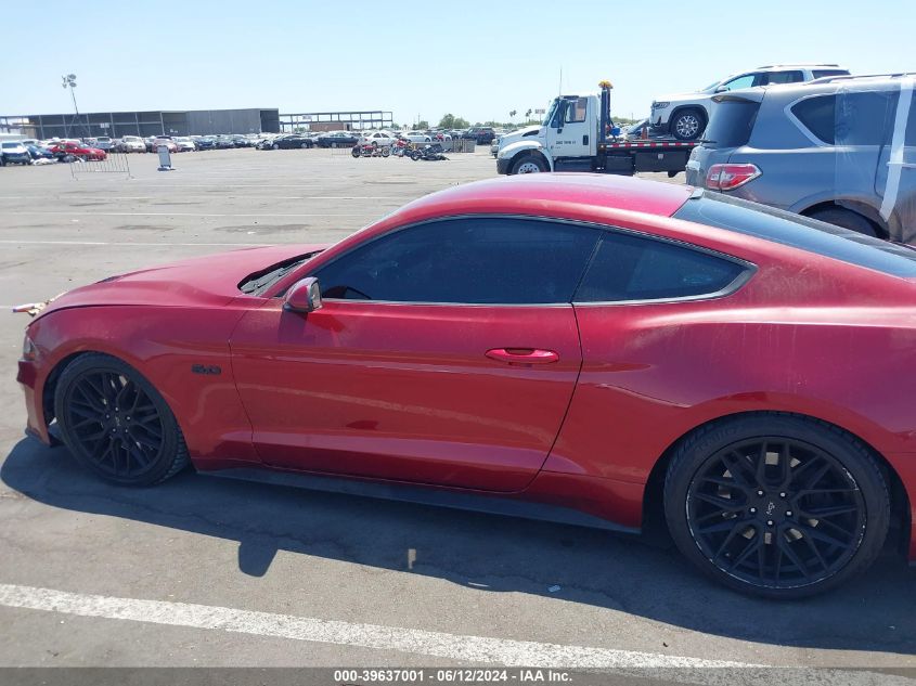 2018 Ford Mustang Gt VIN: 1FA6P8CF4J5107504 Lot: 39637001