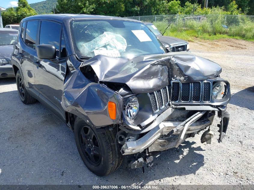 2019 Jeep Renegade Sport Fwd VIN: ZACNJAAB6KPK13408 Lot: 39637006