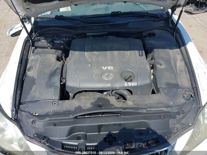 2009 Lexus Is 250 VIN: JTHCK262995034707 Lot: 39637010