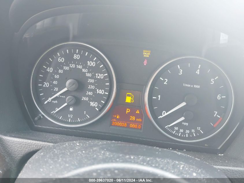 2006 BMW 325Xit VIN: WBAVT13566KW23515 Lot: 39637020