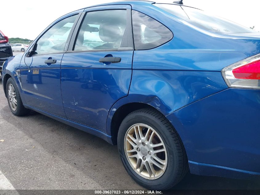 2008 Ford Focus Se/Ses VIN: 1FAHP35N38W249217 Lot: 39637023